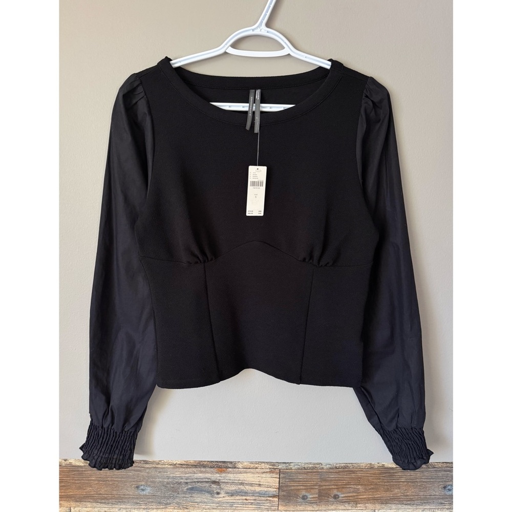 NWT Anthropologie Long Sleeve Top